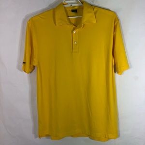 Dunning Yellow Golf Polo XL